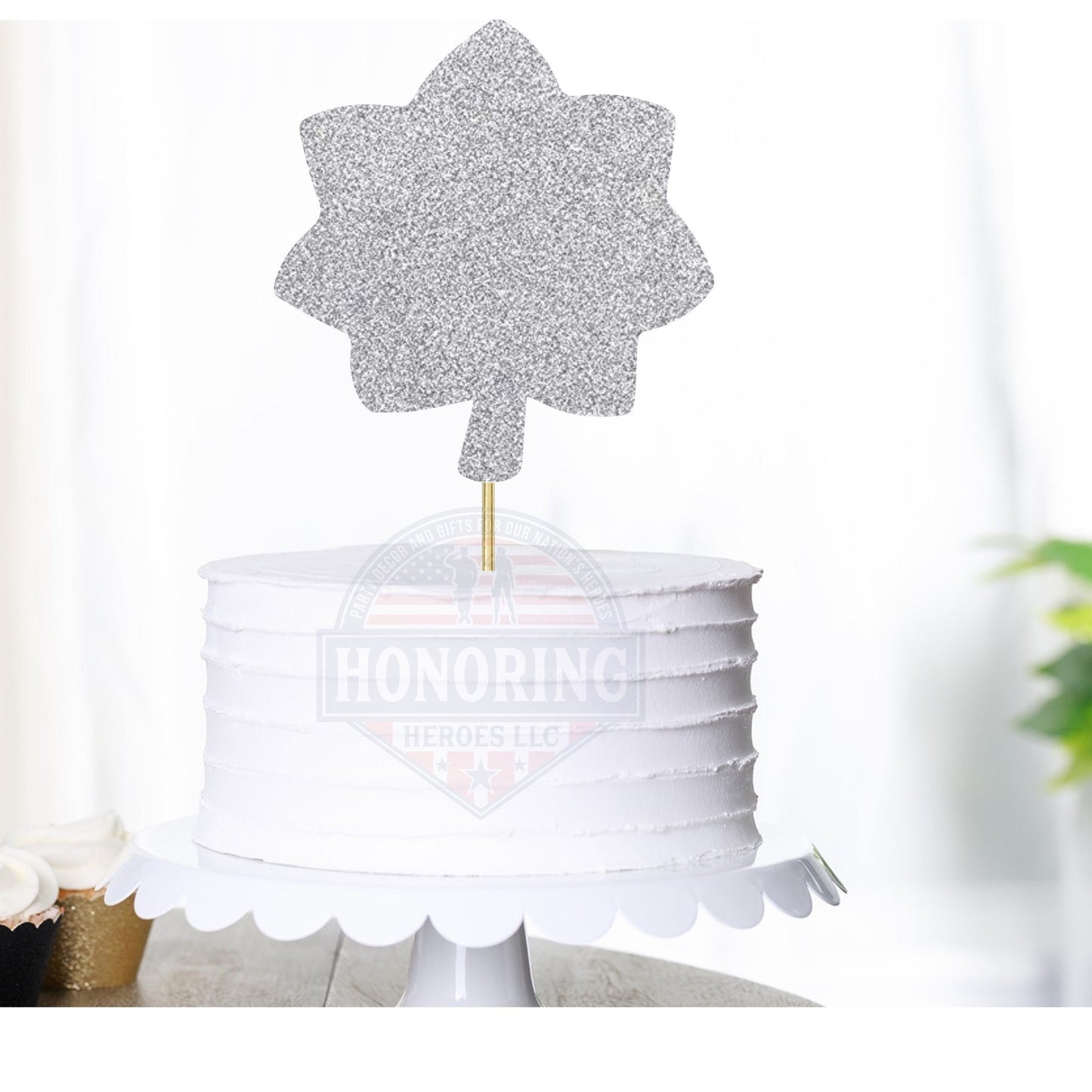 Lt Col Cake Topper with Optional Personalization