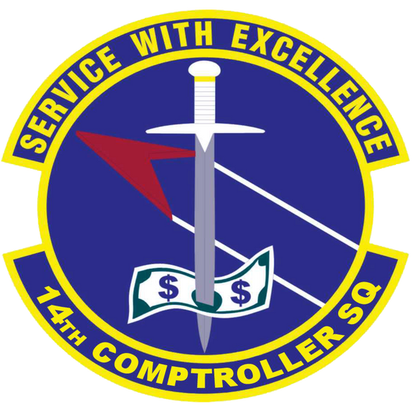 14th Comptroller Squadron - 10 plaques