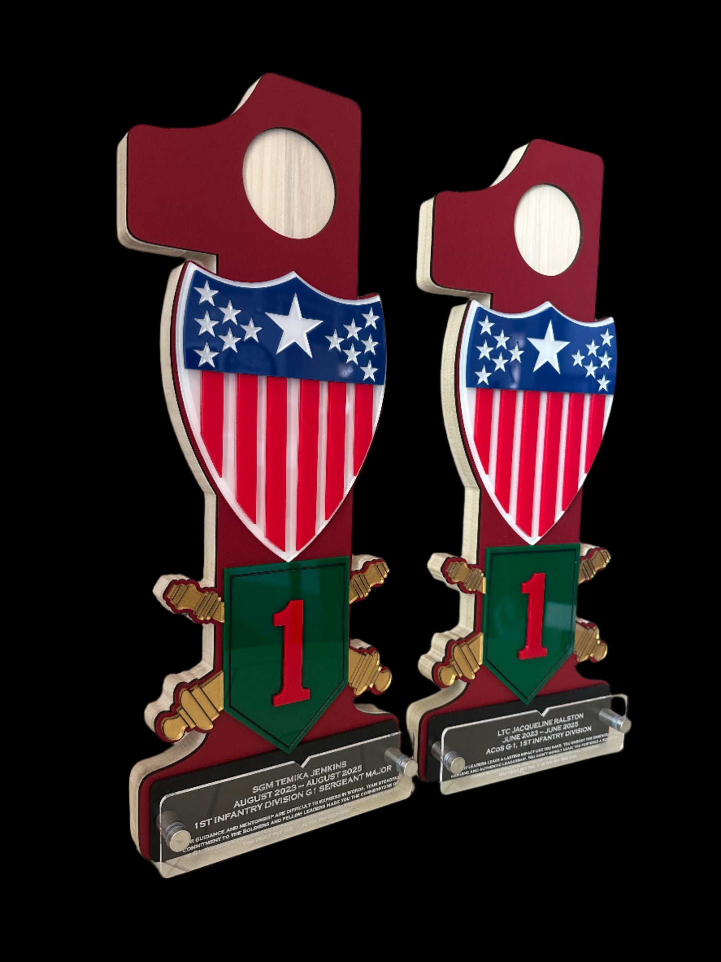 Military Badge Plaque