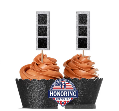Army Warrant Officer Rank Cupcake Toppers