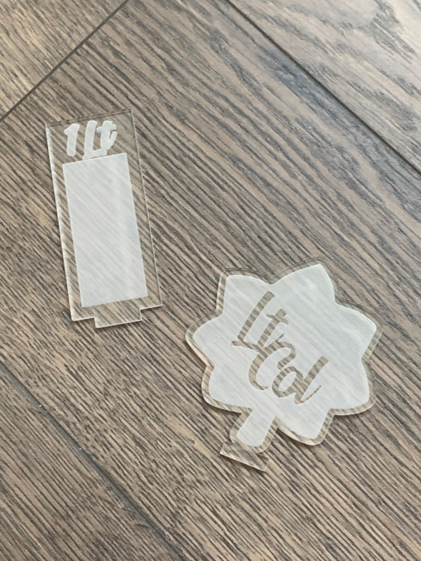 Air Force Interchangable Rank Pieces for Name Plate