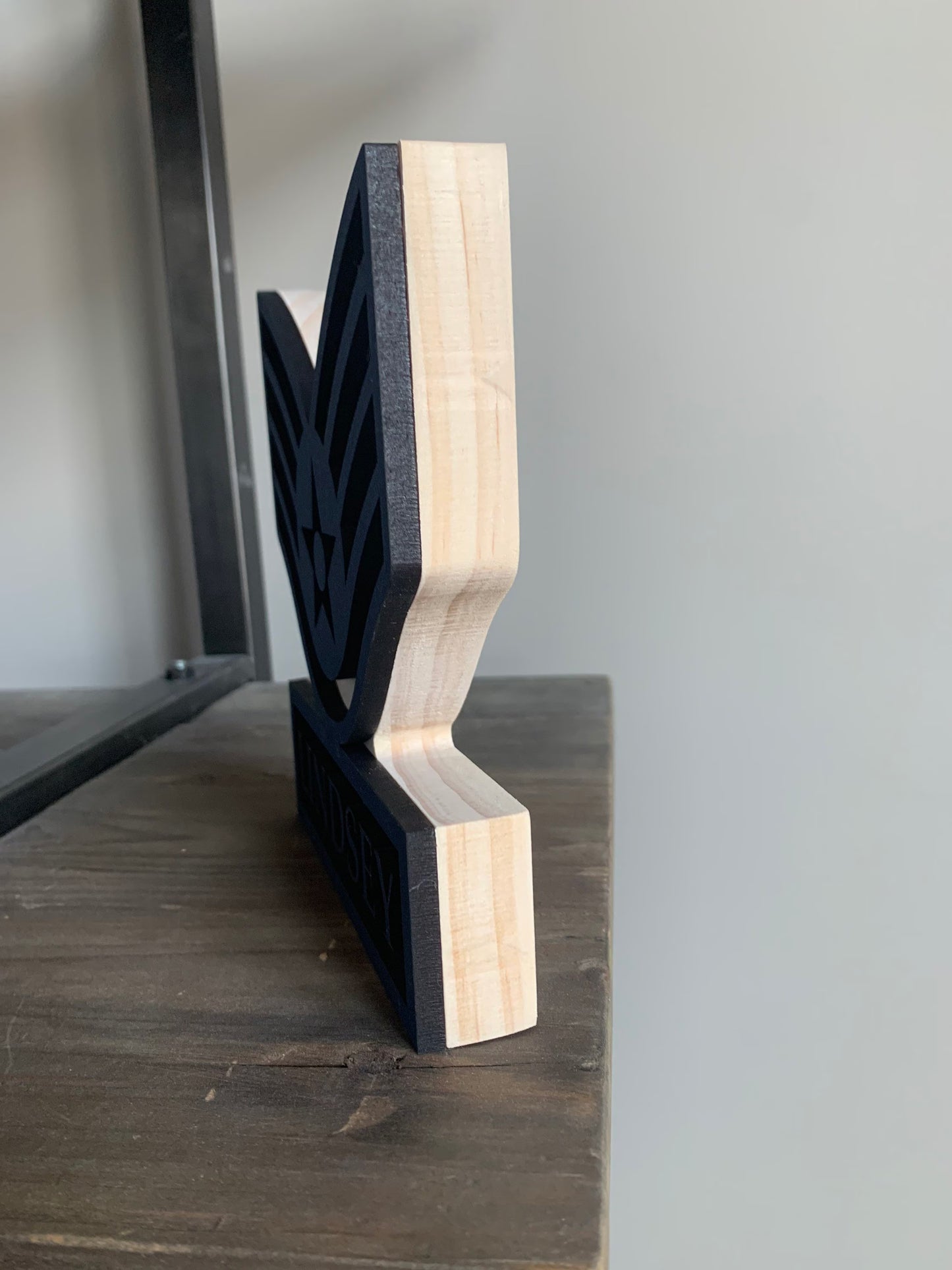 USAF Air Force Self Standing Enlisted Rank Name Plate