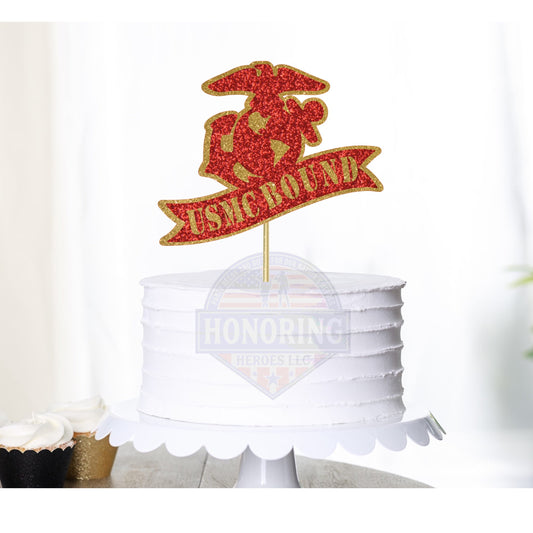 USMC Bound Cake Topper
