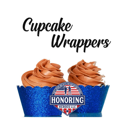 Sparkly Cupcake Wrapper NO SHED!