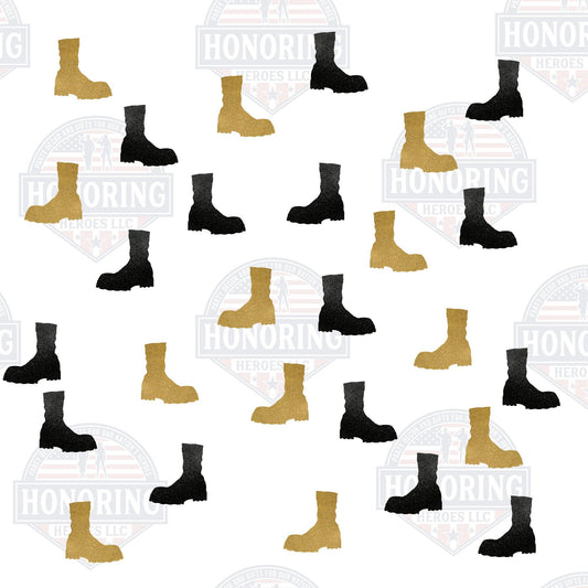 Combat Boot Confetti! 50pcs