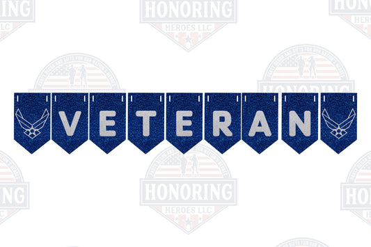 Air Force "Veteran" Banner