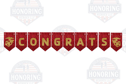 USMC Congrats Banner