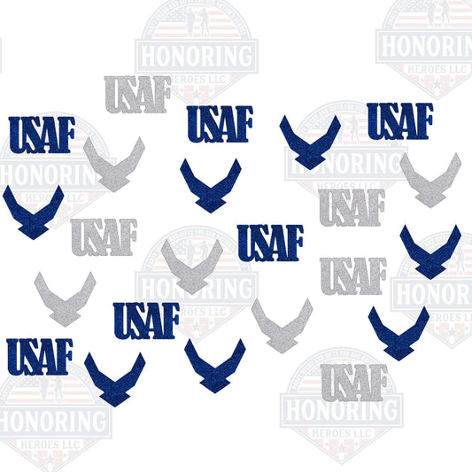 USAF Air Force Confetti NO SHED!