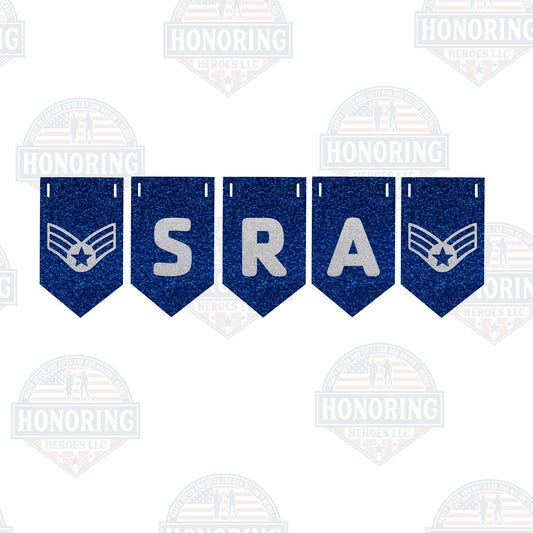 Air Force Enlisted and Officer Rank Banners. All Air Force Ranks Available