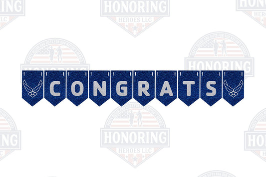 Air Force Congrats Banner USAF Congrats Banner
