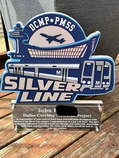 Custom, Personalized Emblem ARMY Badge Plaque - Your ARMY Emblem turned into Art!