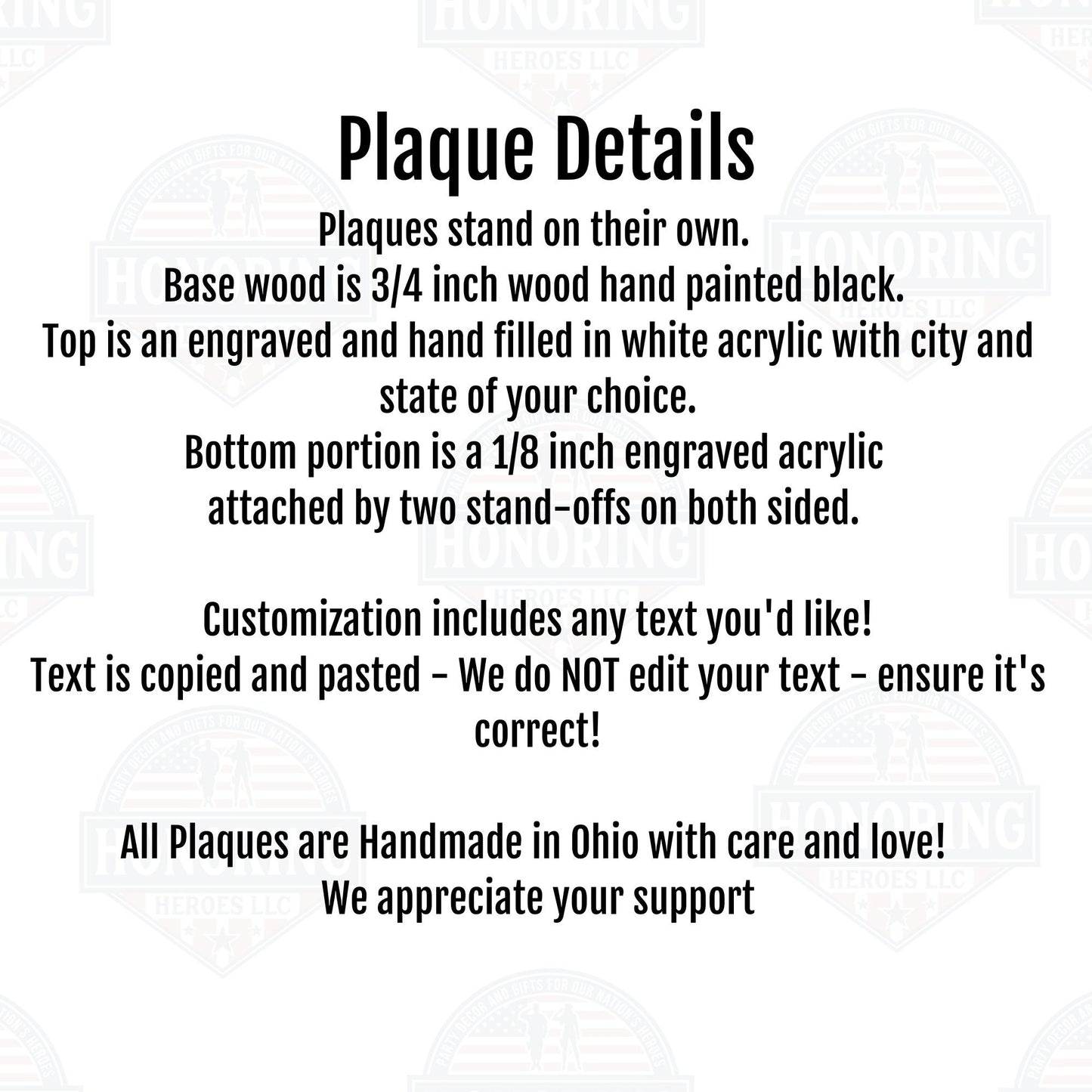 Personalized Maltese Cross Fire Fighter Desk Plaque