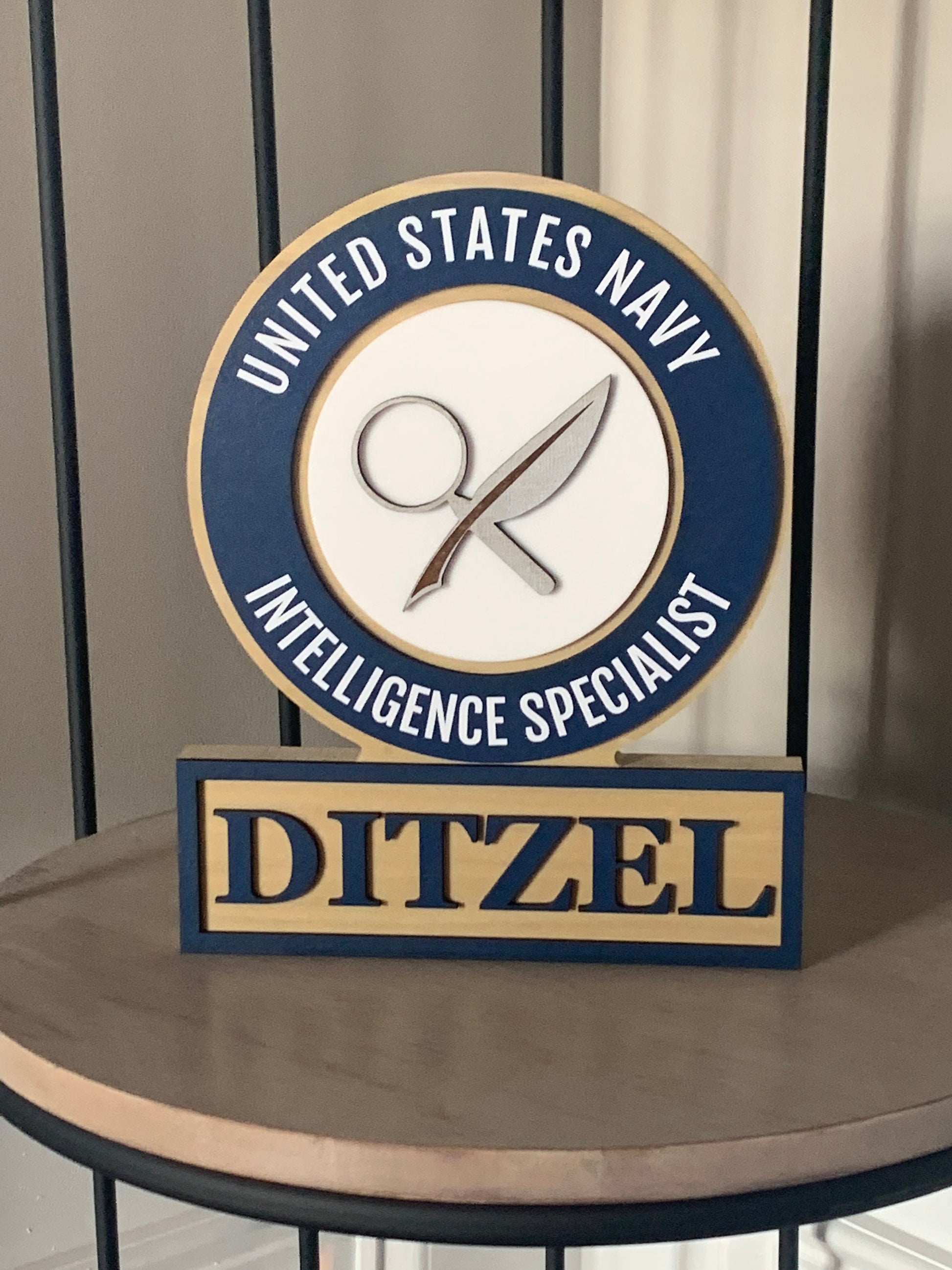 Navy MOS Rating Plaque - USN Plaque