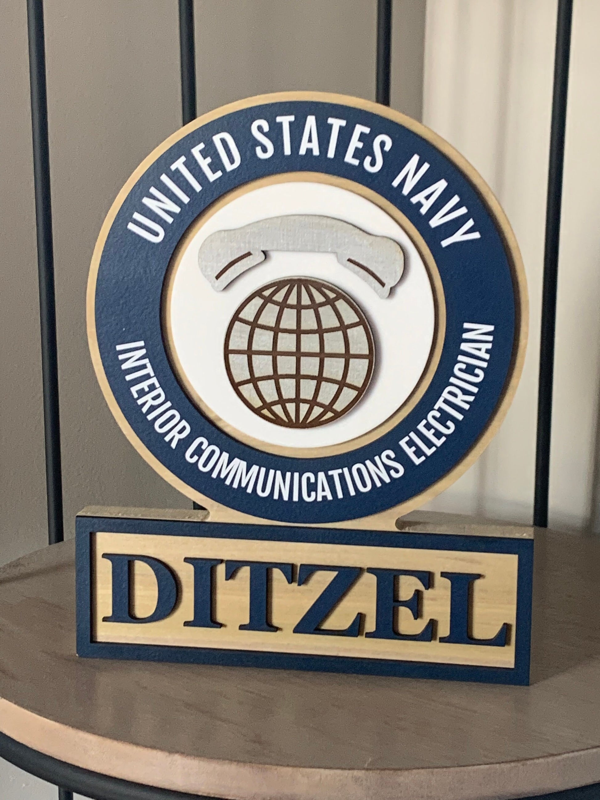 Navy MOS Rating Plaque - USN Plaque