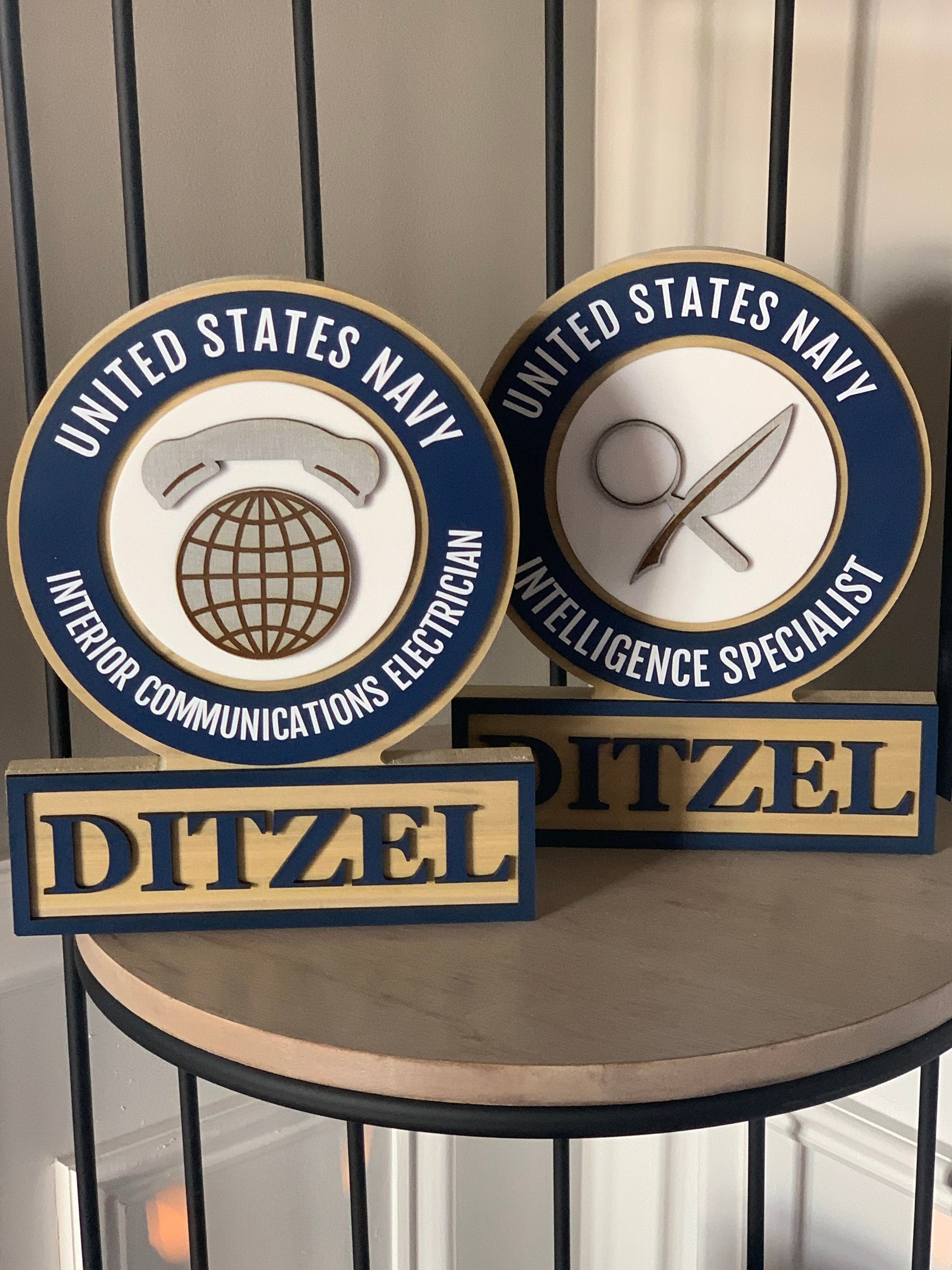 Navy MOS Rating Plaque - USN Plaque