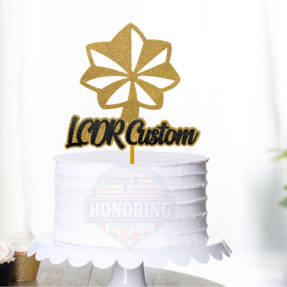 Military Major - Lieutenant Commander Cupcake topper - Centerpiece Decoration - Perfect for all Military Branch Celebrations - LCDR - MAJ