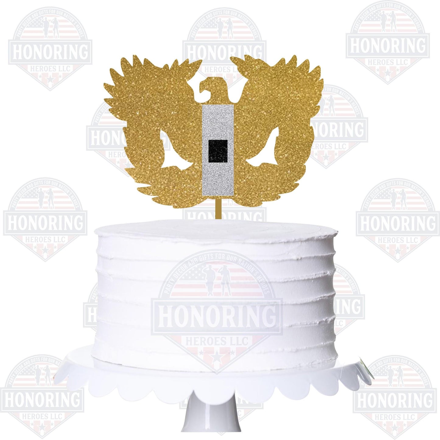 ARMY Warrant Officer Rank Rising Eagle Cake Topper/Centerpiece