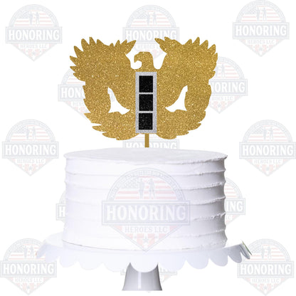 ARMY Warrant Officer Rank Rising Eagle Cake Topper/Centerpiece
