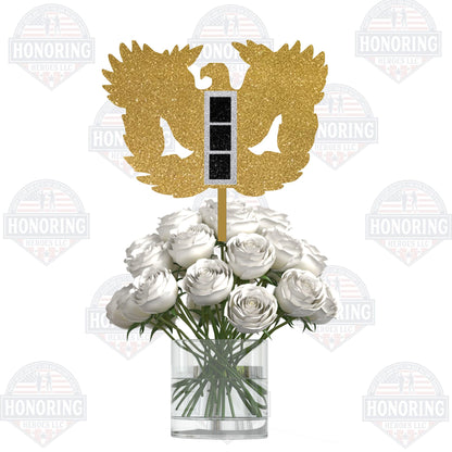 ARMY Warrant Officer Rank Rising Eagle Cake Topper/Centerpiece