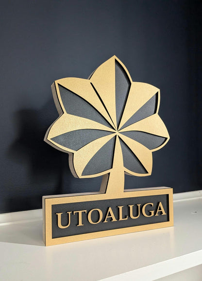 Personalized Military Rank Name Plate – Officer Promotion Gift