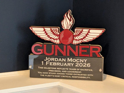 Custom, Personalized Emblem ARMY Badge Plaque - Your ARMY Emblem turned into Art!