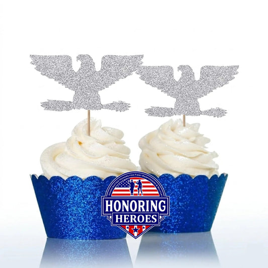 USAF Colonel Cupcake Topper