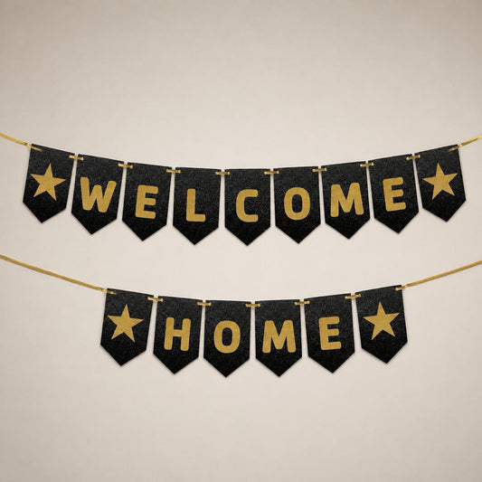 ARMY Welcome Home Banner NO SHED!