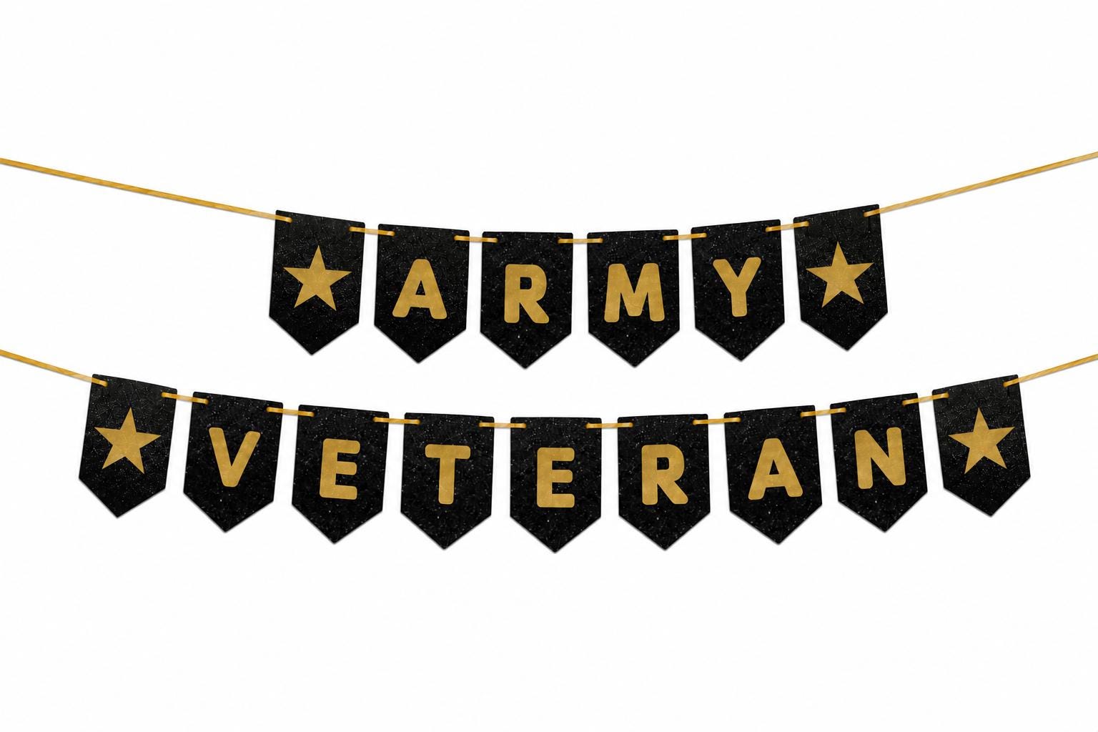 ARMY Veteran Banner NO SHED!