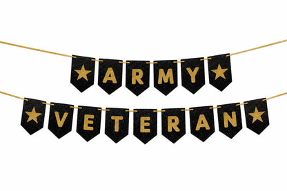 ARMY Veteran Banner NO SHED!