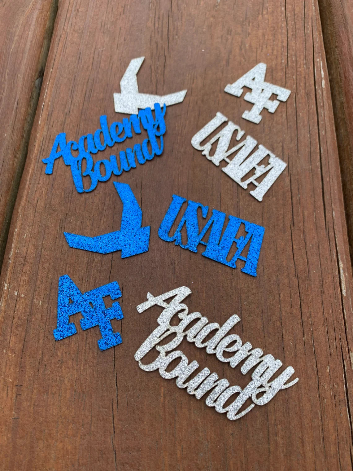 USAFA Air Force Academy Bound Confetti (50 Pieces)