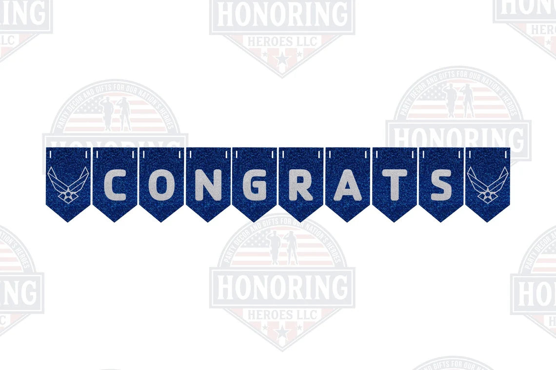 USAF Congrats Banner