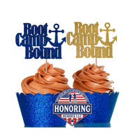 Navy Bootcamp Bound Cupcake Toppers