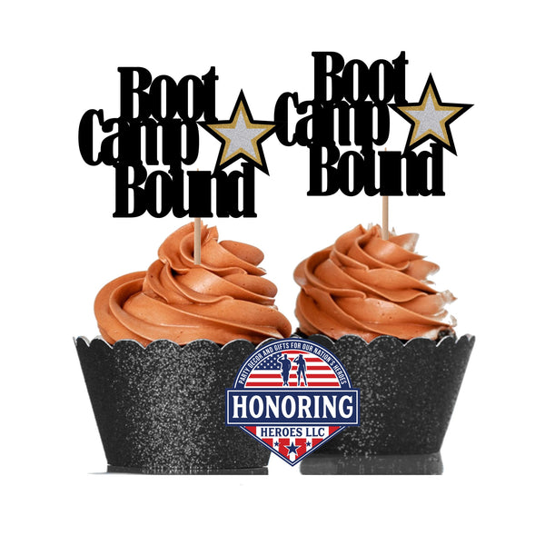 ARMY Bootcamp Bound Cupcake Topper
