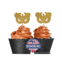 ARMY Rising Eagle Cupcake Toppers