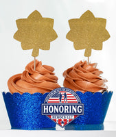 Air Force Major Cupcake Toppers