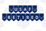 USAF Retired Banner