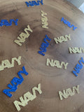 NAVY Confetti! USN Party Table Decor. 50 Pcs .