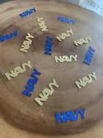 NAVY Confetti! USN Party Table Decor. 50 Pcs .