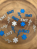 EMT Medic Confetti. EMT party confetti pieces